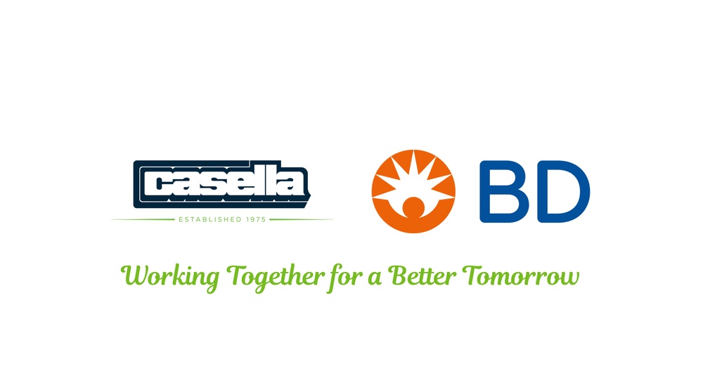 Casella and BD logos with tagline