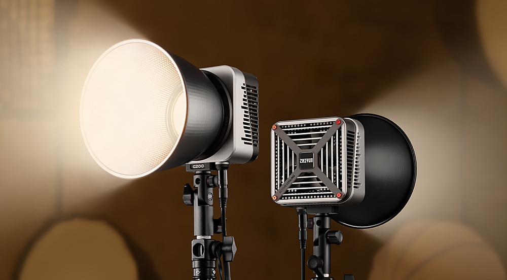 New ZHIYUN’s MOLUS G200 professional filmmaking light