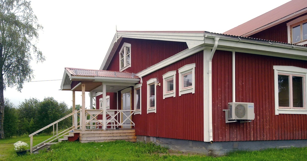 Hoverbergs bygdegård, en av Sveriges 18 bygdegårdsbiografer. Foto: Bygdegårdarnas Riksförbund