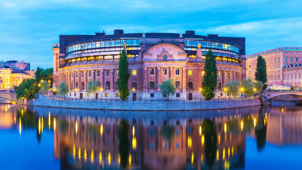 Sveriges riksdag på Helgeandsholmen