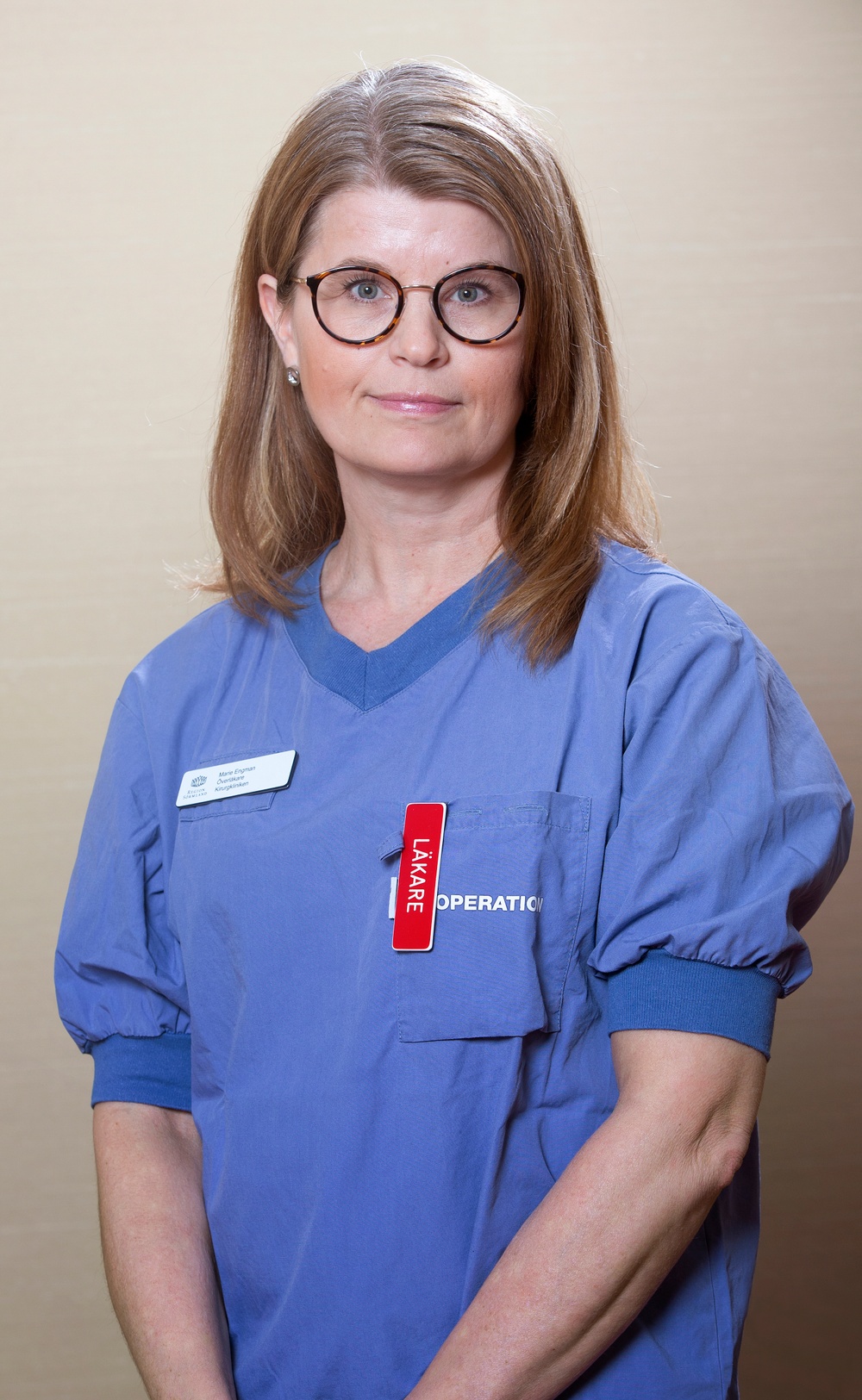 Marie Engman, suppleant i Sjukhusläkarnas styrelse.