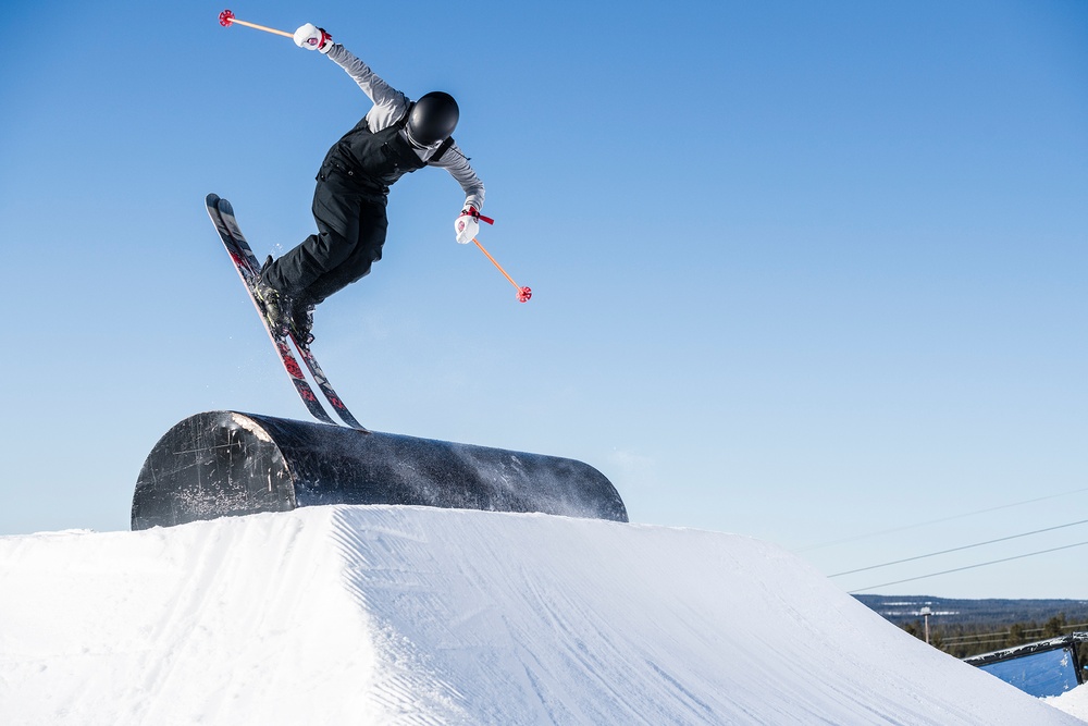 Nytt krav på hjälmanvändande i Kläppen Snowpark.