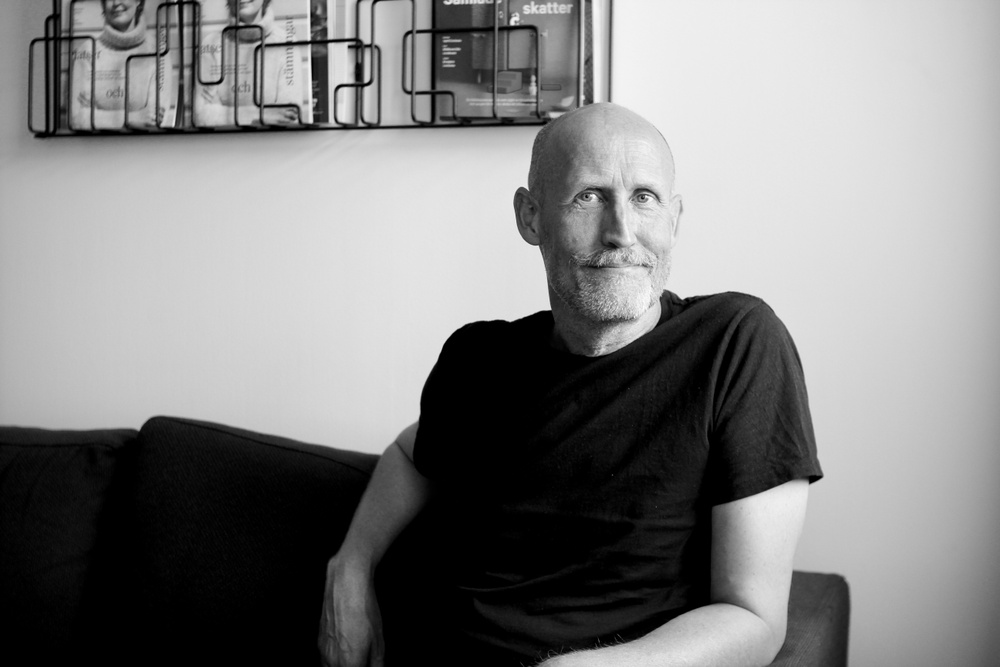 Lars Fuhre, vice ordförande i Svenska Tecknare. Foto: Jenny Gustafsson