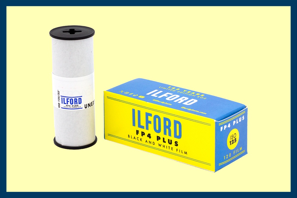 Ilford limited retro packaging for HP5+ and FP4+ films