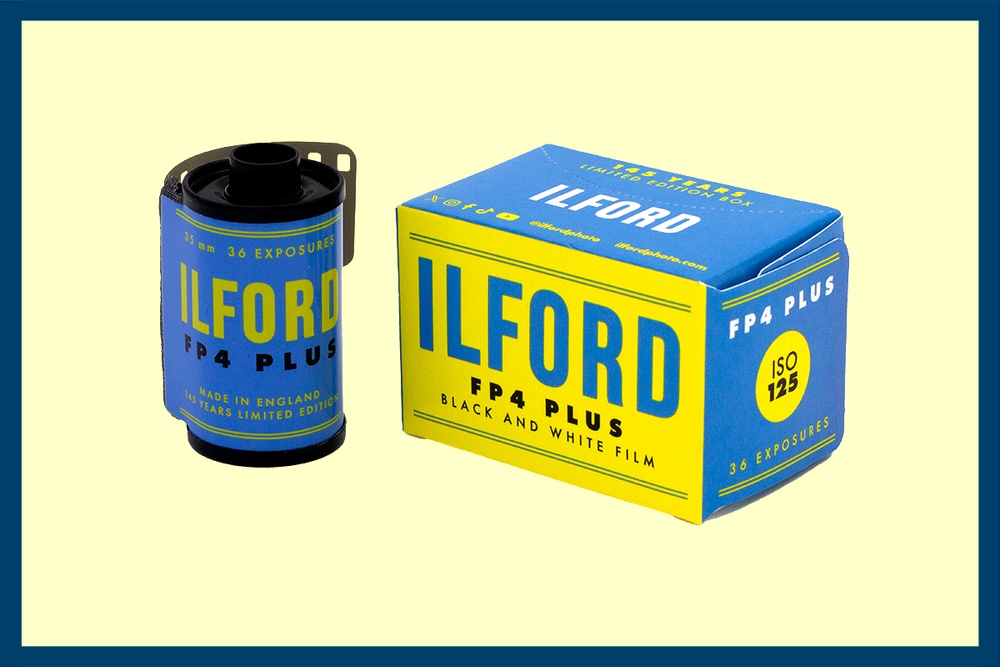 Ilford limited retro packaging for HP5+ and FP4+ films