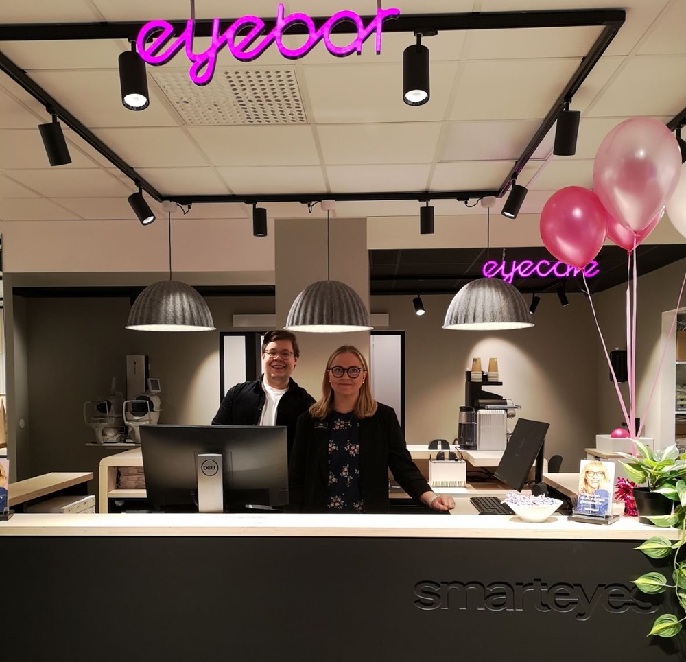 Smarteyes i Piteå öppnar toppmodern 
butik i sina gamla lokaler
