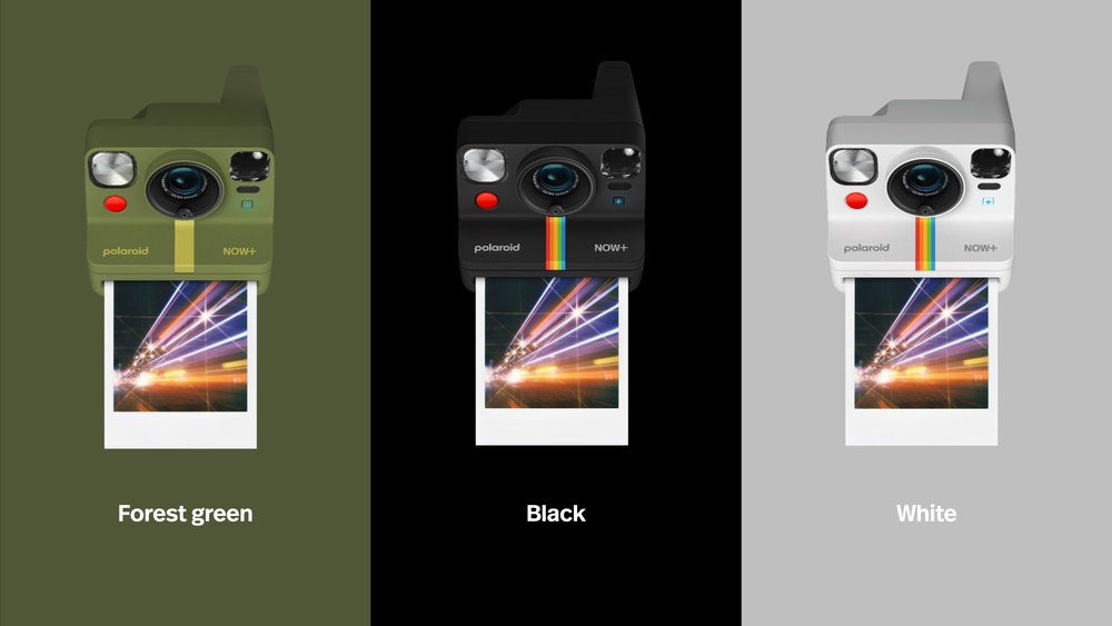 Polaroid Now+ Gen2  three colours High Res