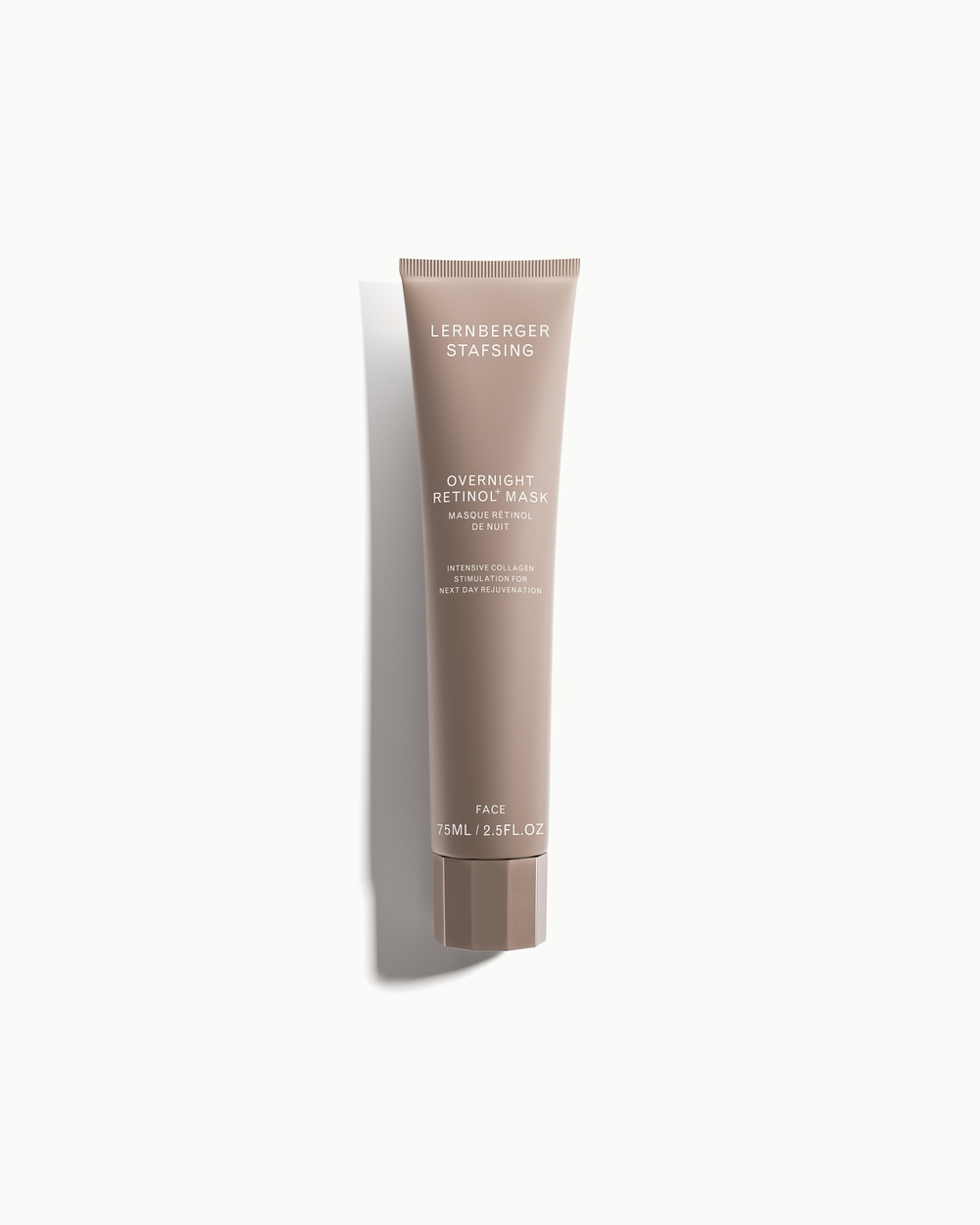 Transformative overnight mask for intensive hydration and improved firmness. It helps diminish age spots, fine lines and wrinkles. A high-performance blend of Vitamin A and Vitamin A boosters; retinyl palmitate, bakuchiol and algae extract together with intensive moisturisers; hyaluronic acid, aloe vera and biosaccharide stimulates the skin’s natural production of collagen and promotes a more radiant skin tone, softer surface texture, and a hydrated plumpness whilst brightening and evening out skin tone. Quick absorbing lipids from black cumin oil and squalane nourish and soften the skin in depth.