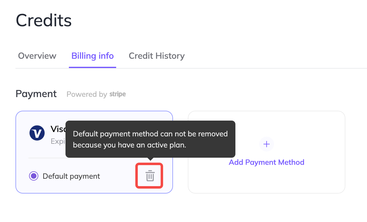 How to Edit Your Payment/ Card Info