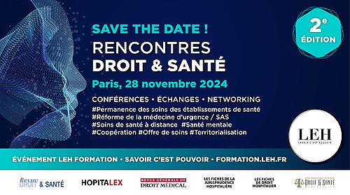 Représentation de la formation : Rencontres Droit & Santé 28 Novembre 2024