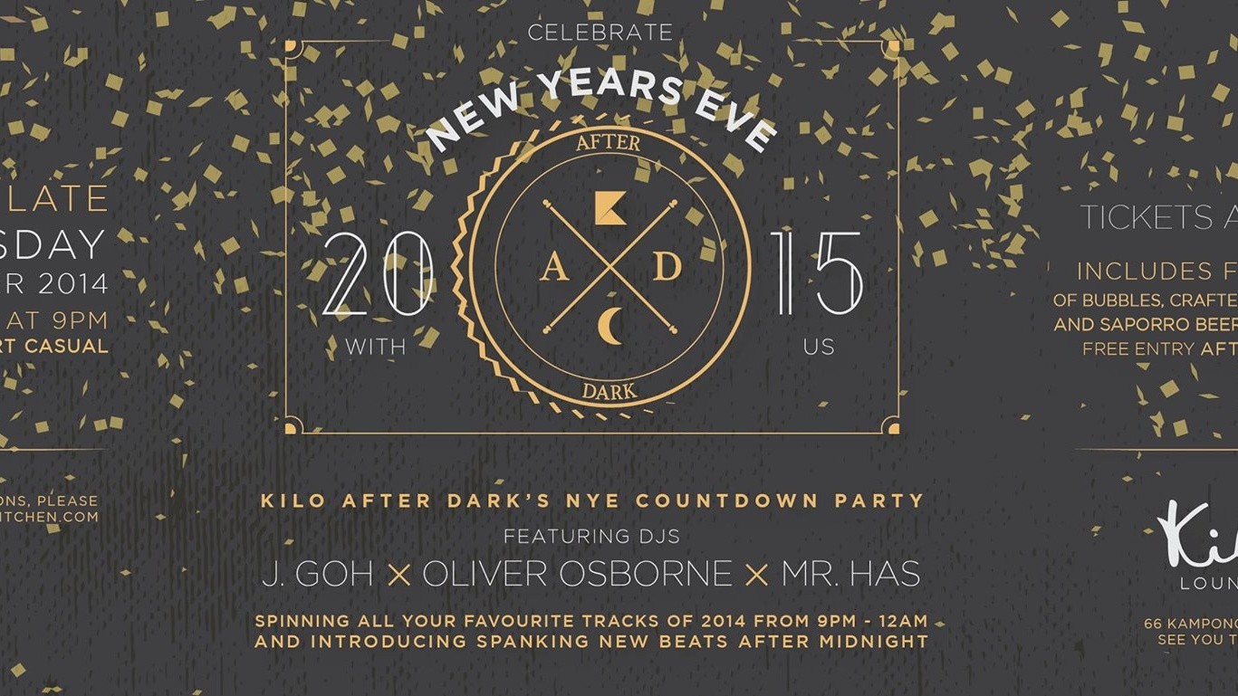 Kilo After Dark's New Years Countdown Party