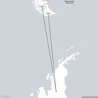 tourhub | Aurora Expeditions | Wild Antarctica featuring the Weddell Sea | Tour Map