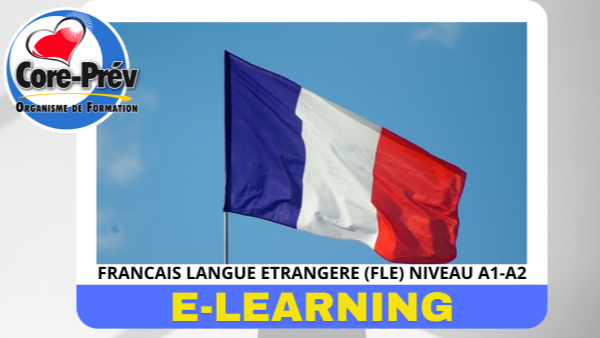 Représentation de la formation : FRANCAIS LANGUE ETRANGERE (FLE) NIVEAU A1-A2