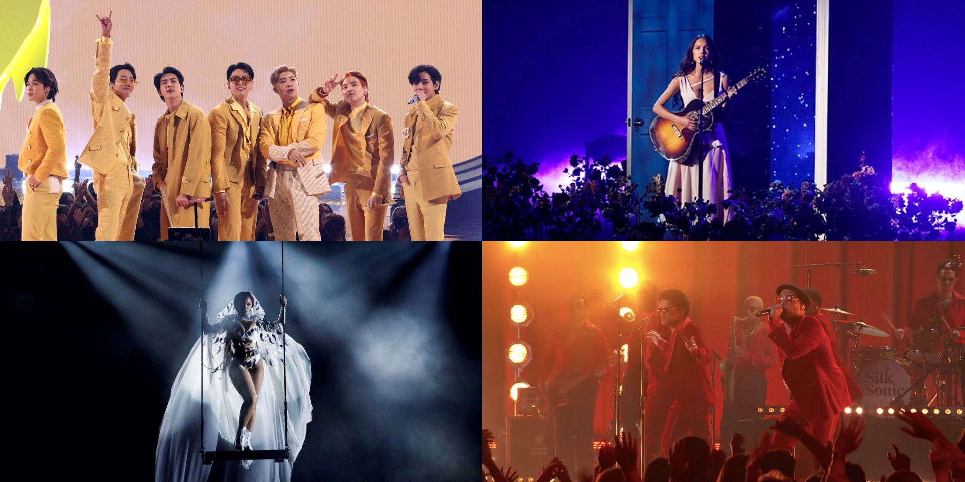 6 standout performances from American Music Awards 2021 — BTS, Silk Sonic, Olivia Rodrigo, Chlöe, and more