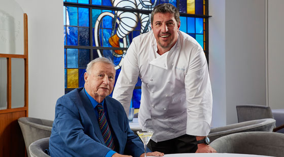 Terence Conran and Claude Bosi