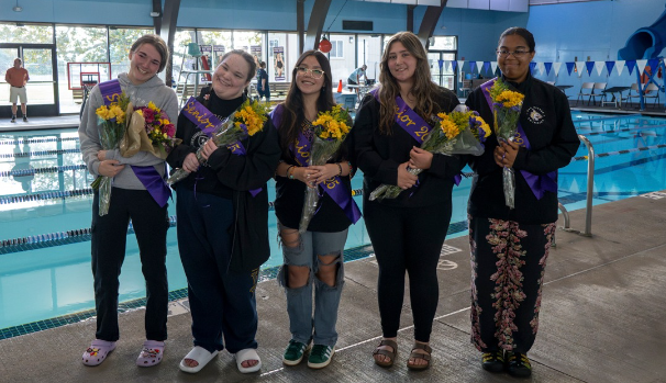 girls swim seniors