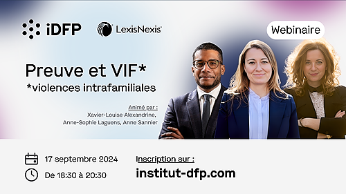 Représentation de la formation : La preuve dans les VIF