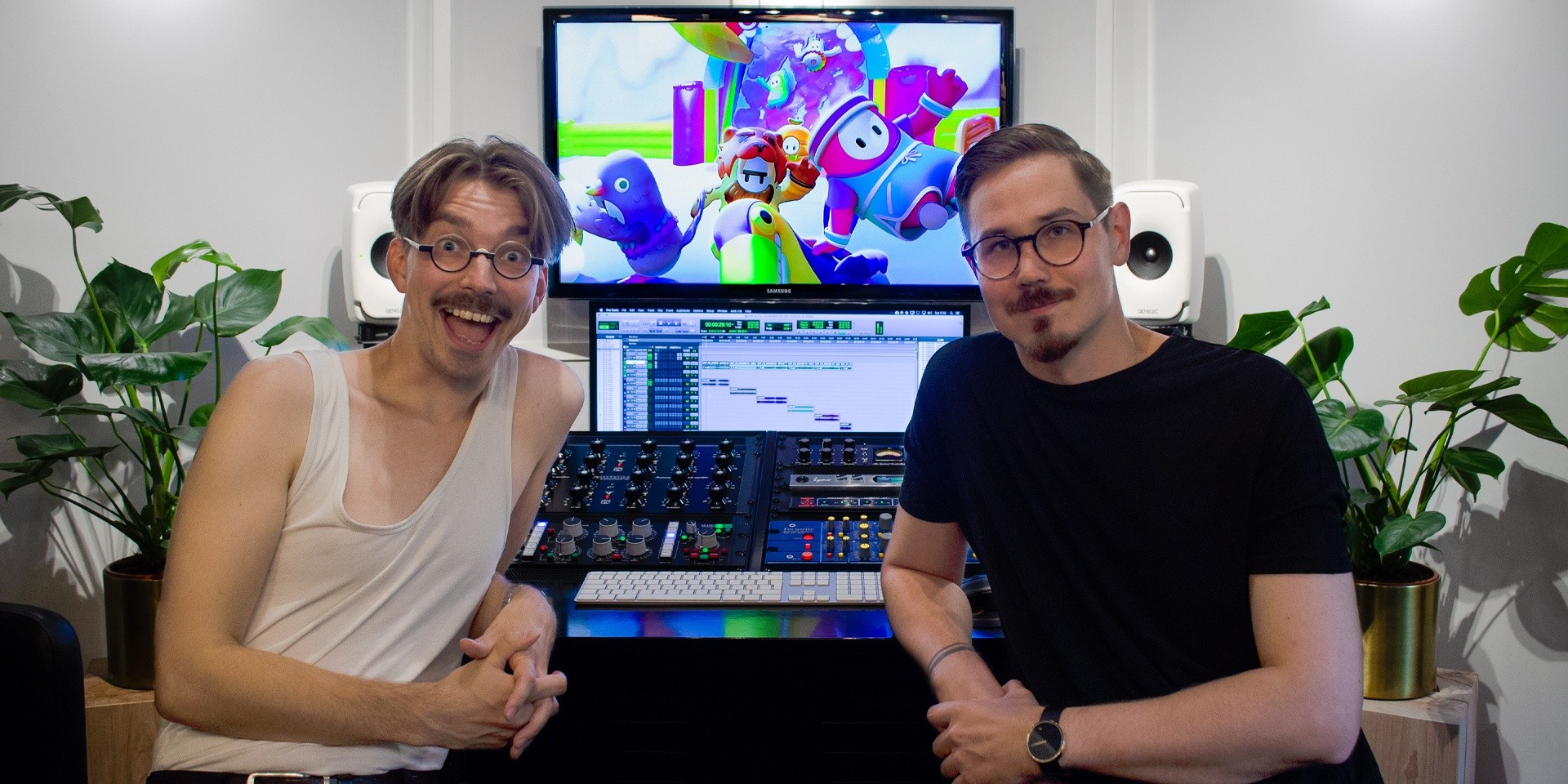 Daniel Hagström and Jukio Kallio talk about the creation of the Fall Guys soundtrack