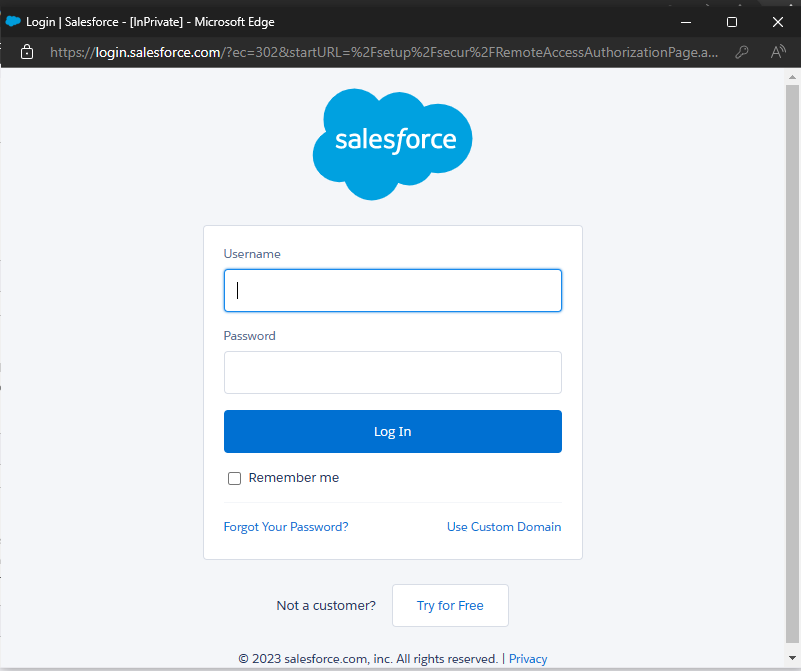 Step by Step guide to setup Salesforce integration