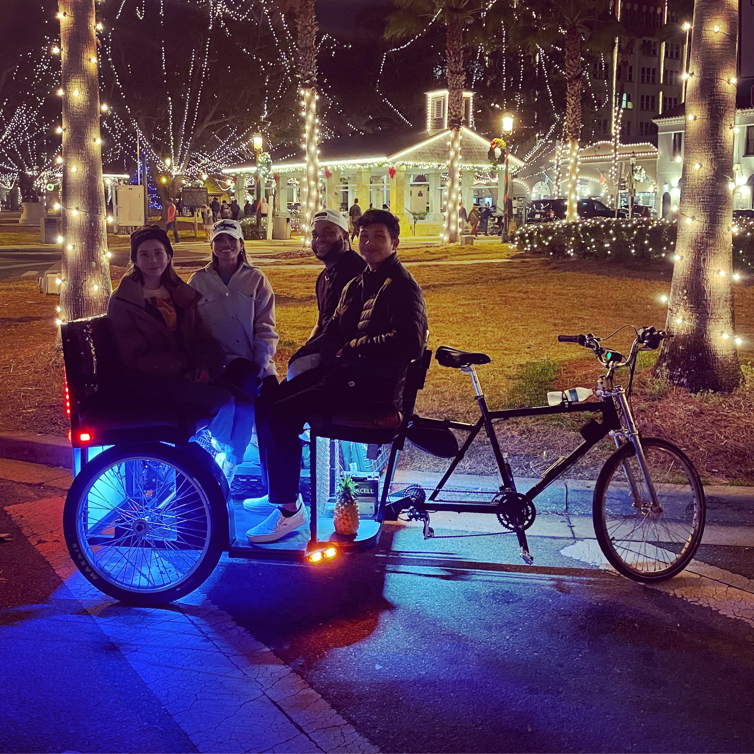 Pedicab Nights Of Lights Tour