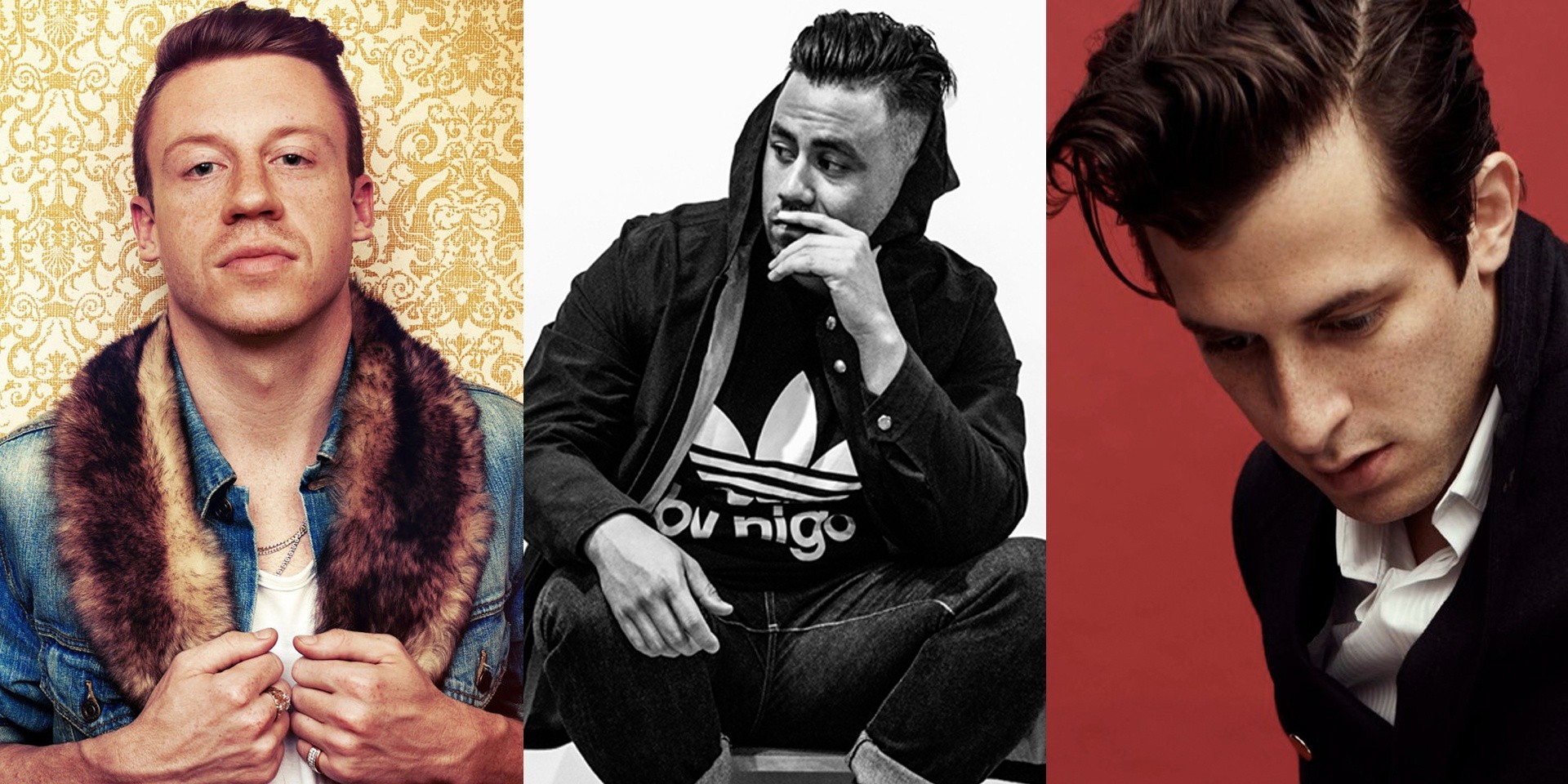 Macklemore & Ryan Lewis, Ta-Ku, Mark Ronson are all coming to Asia