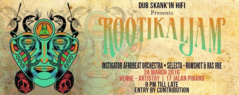 Rootikal Jam with Instigator Afrobeat Orchestra