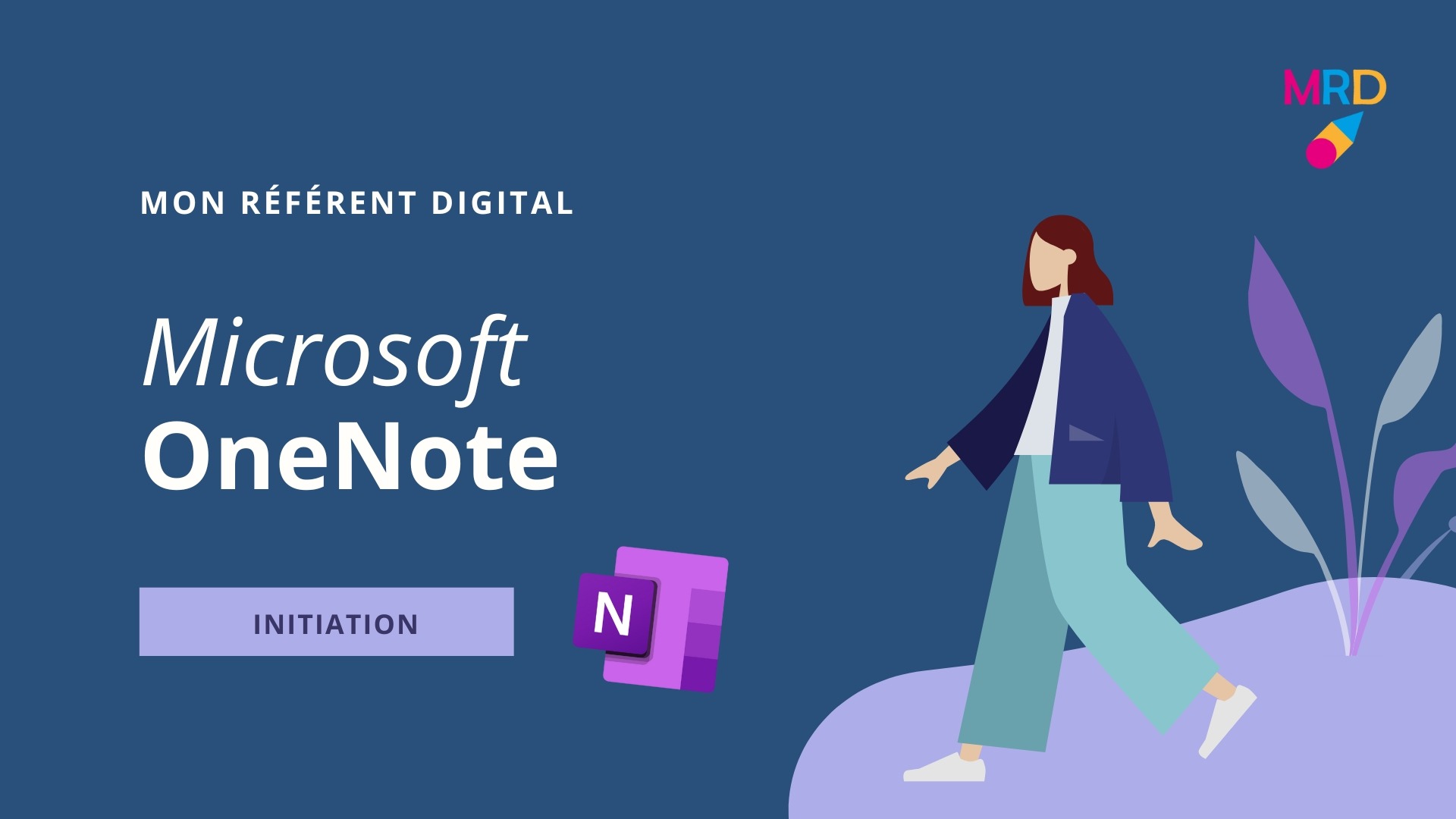 Représentation de la formation : OneNote : Optimisez votre prise de notes avec l'outil intégré de Microsoft.