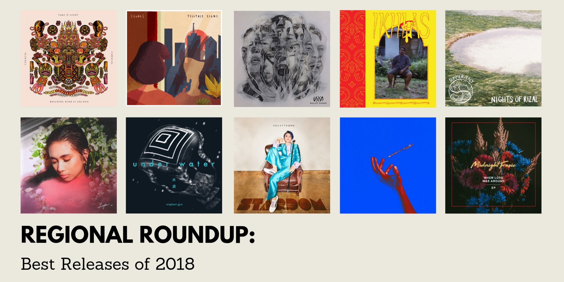 Regional Roundup: Best Releases of 2018