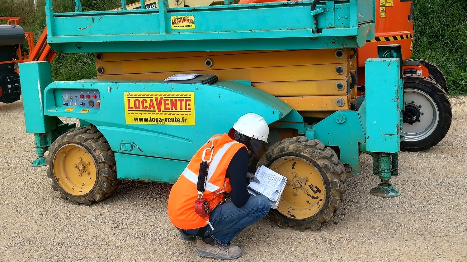 Représentation de la formation : Maintenance Plateforme Elévatrice Mobile de Personnel (PEMP) Niveau 2 