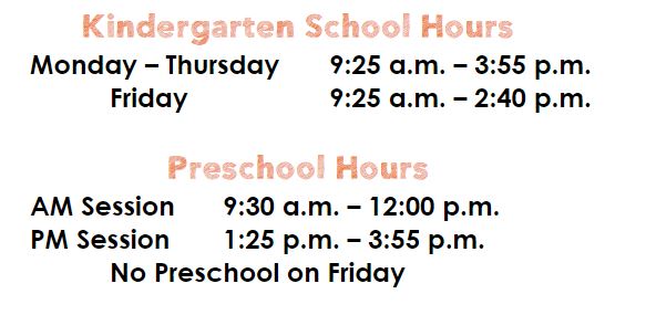 Pathfinder School Hours