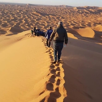 tourhub | TouaregTrails | Helicopter Ride with overnight in Luxury Desert Camp - Tour from Marrakech 