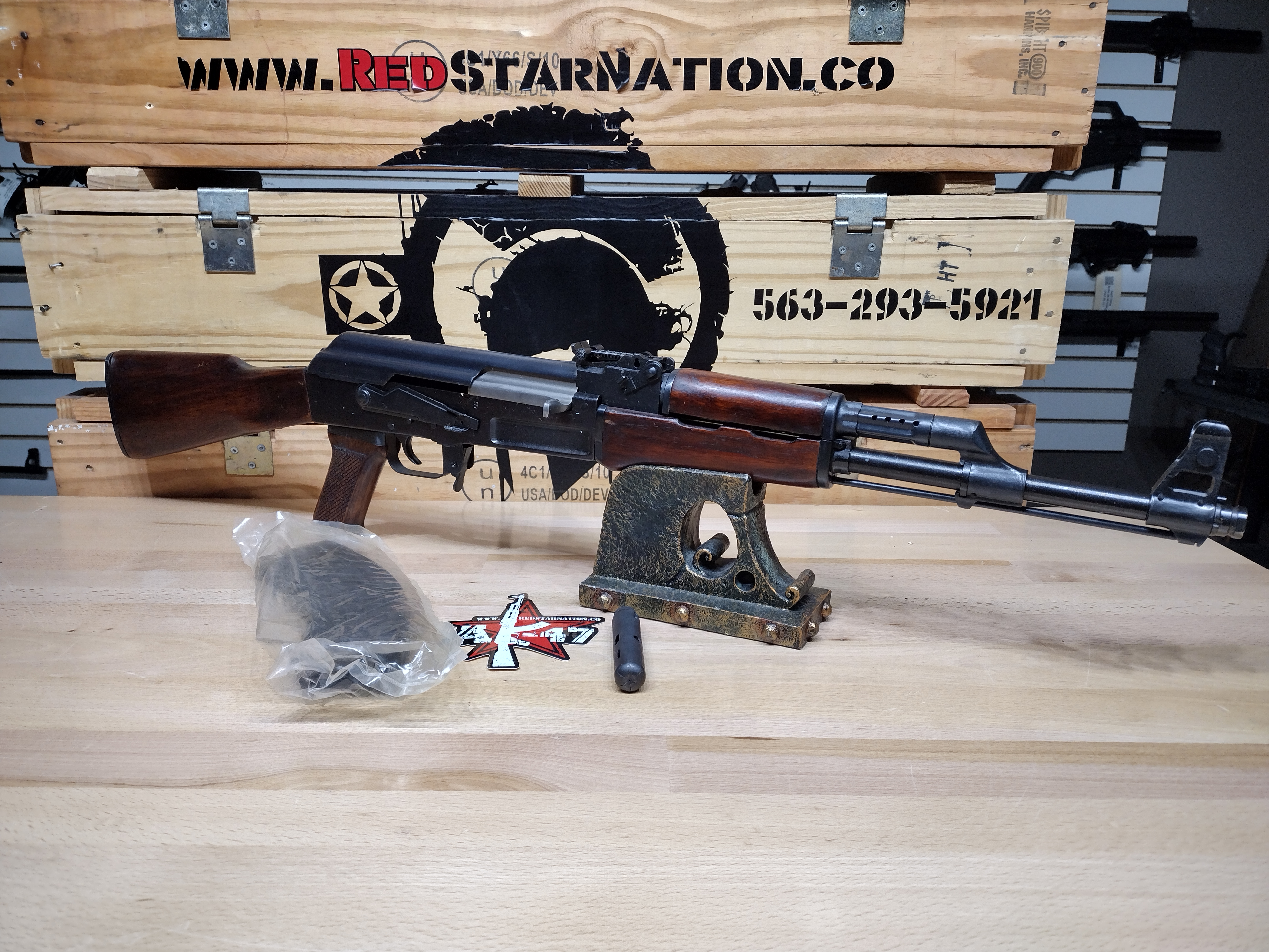 Polytech AK-47S Semi Auto Rifle Auction 7.62x39