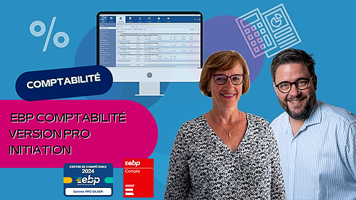 Représentation de la formation : COMPTABILITE SUR EBP - Initiation