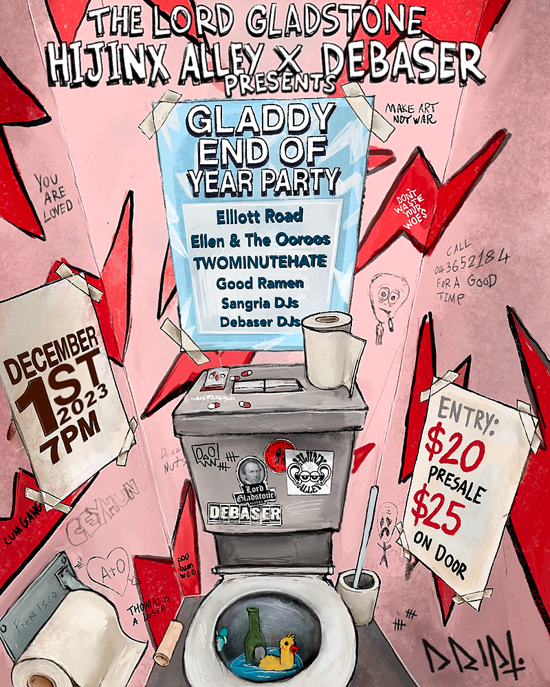 Gladdy End of Year Party Dec 1