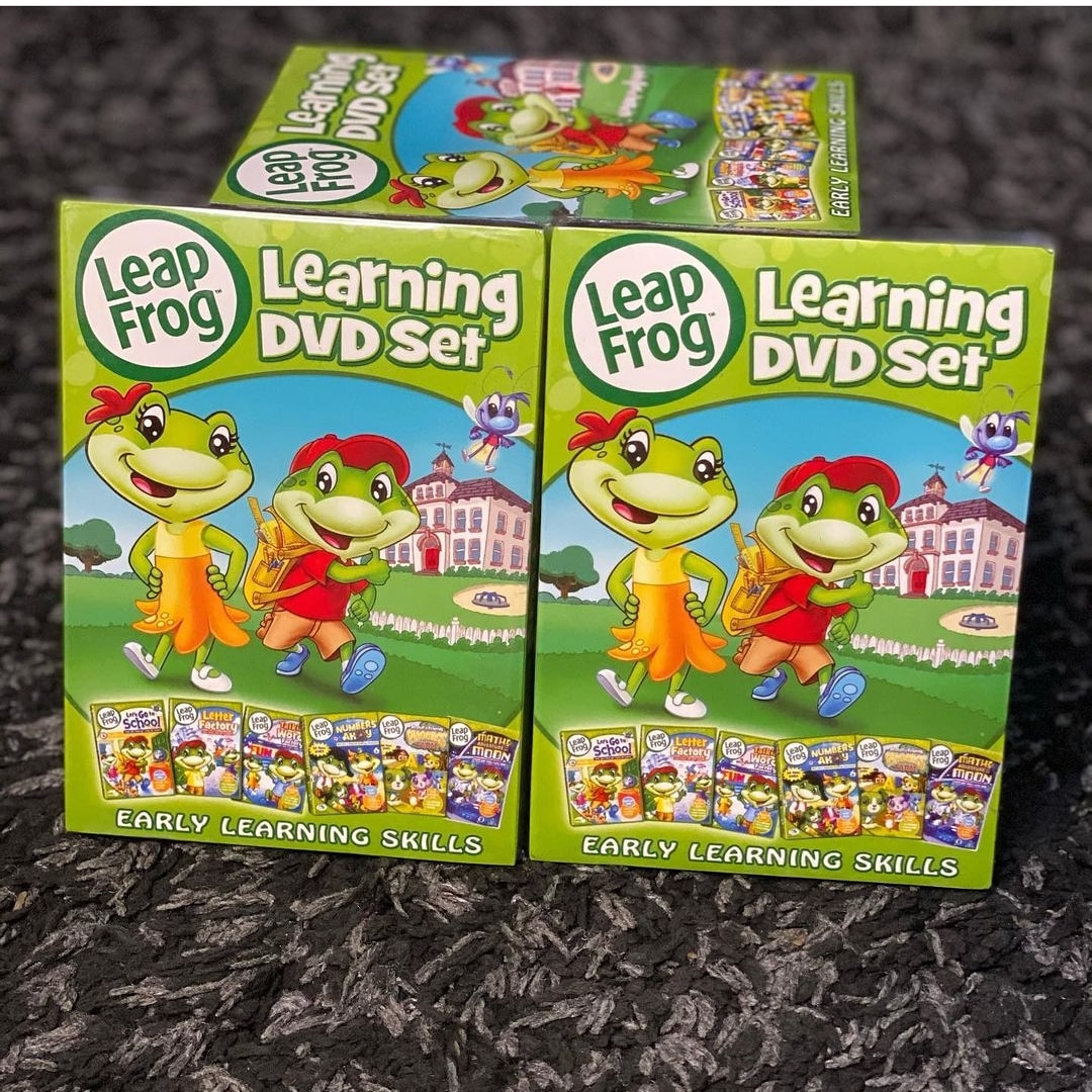 Leapfrog learning DVD set - mankiddies | Flutterwave Store