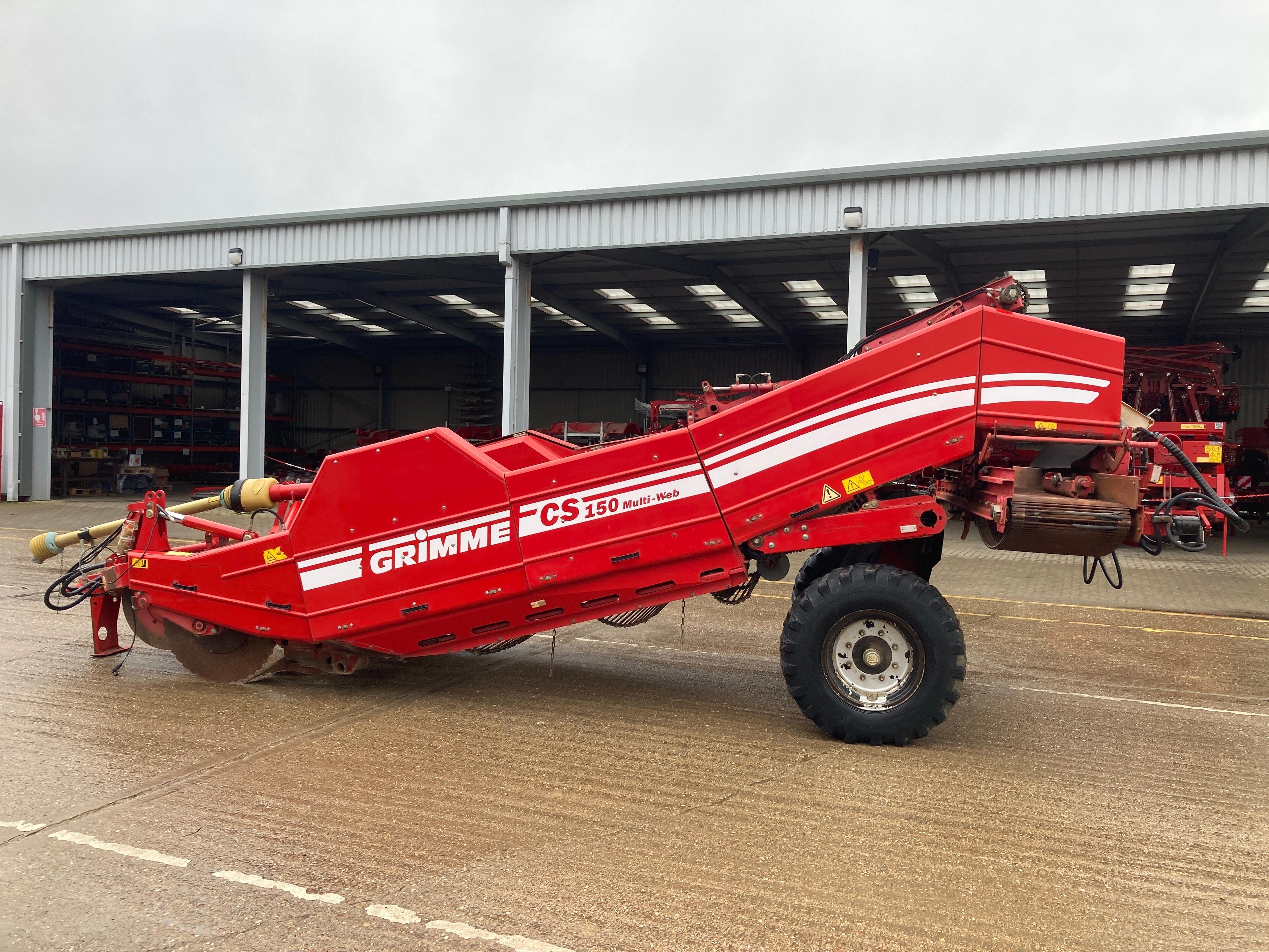 GRIMME CS 150 Multi-Web - left