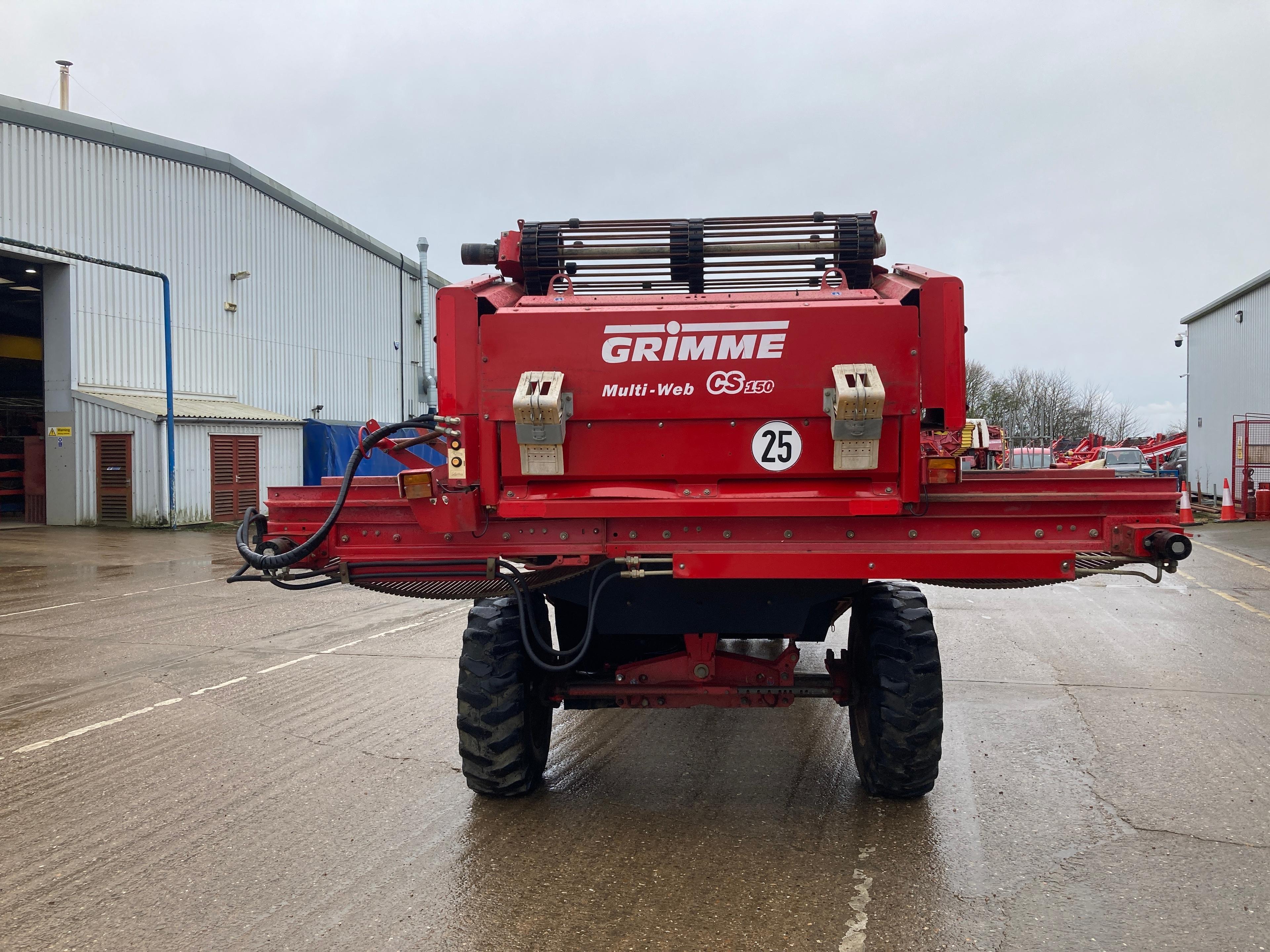 GRIMME CS 150 Multi-Web - detail