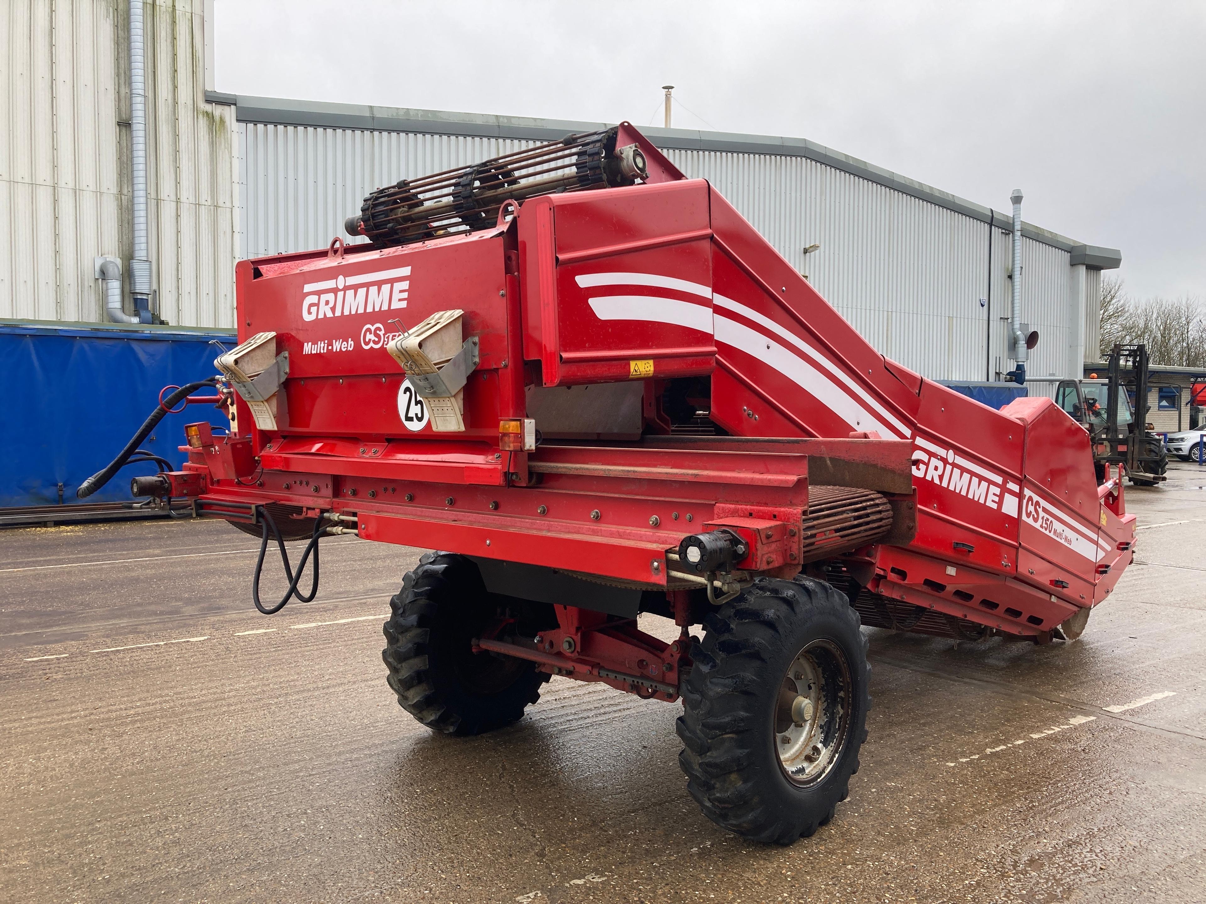 GRIMME CS 150 Multi-Web - detail