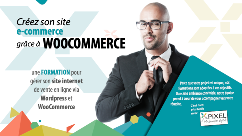 Représentation de la formation : WooCommerce  