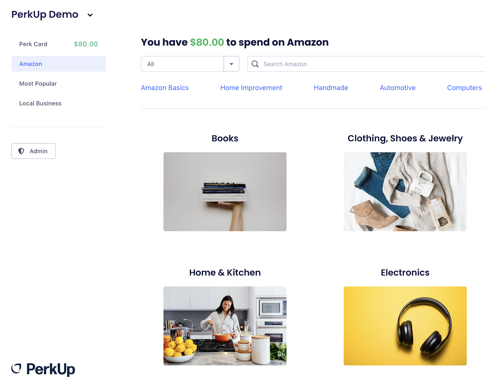 How to purchase from Amazon Business through your PerkUp account