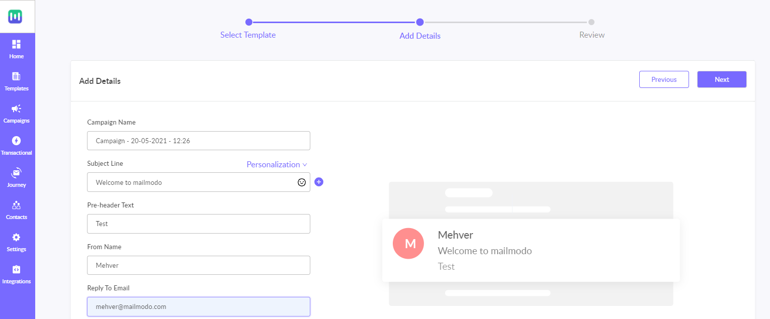 Trigger Campaigns through CleverTap on Mailmodo