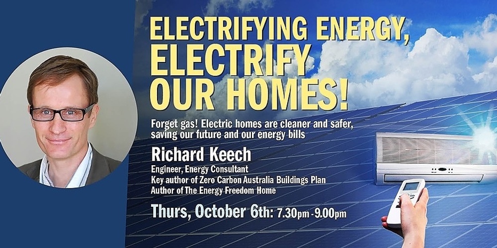Electrifying energy, electrify our homes