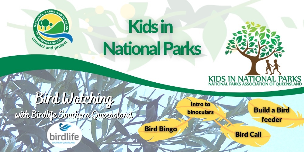 Kids in NPs - Birdwatching
