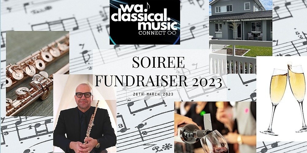 Soiree Fundraiser for WA Classical Music Connect 2023