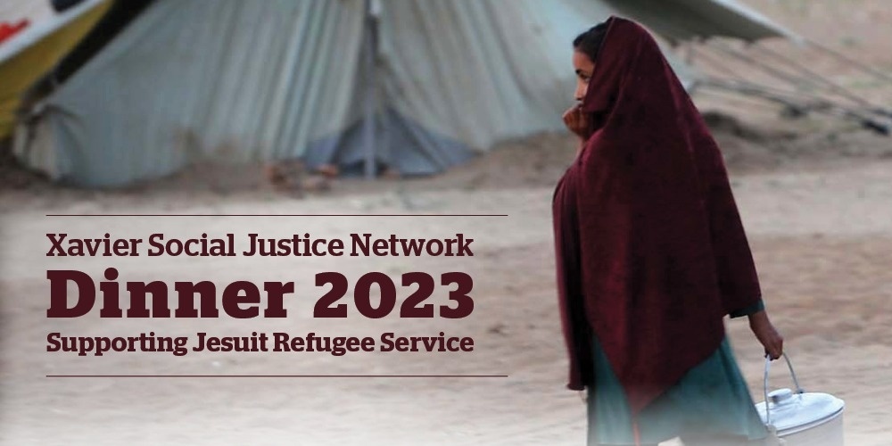 Xavier Social Justice Network Dinner 2023 supporting Jesuit Refugee Service 