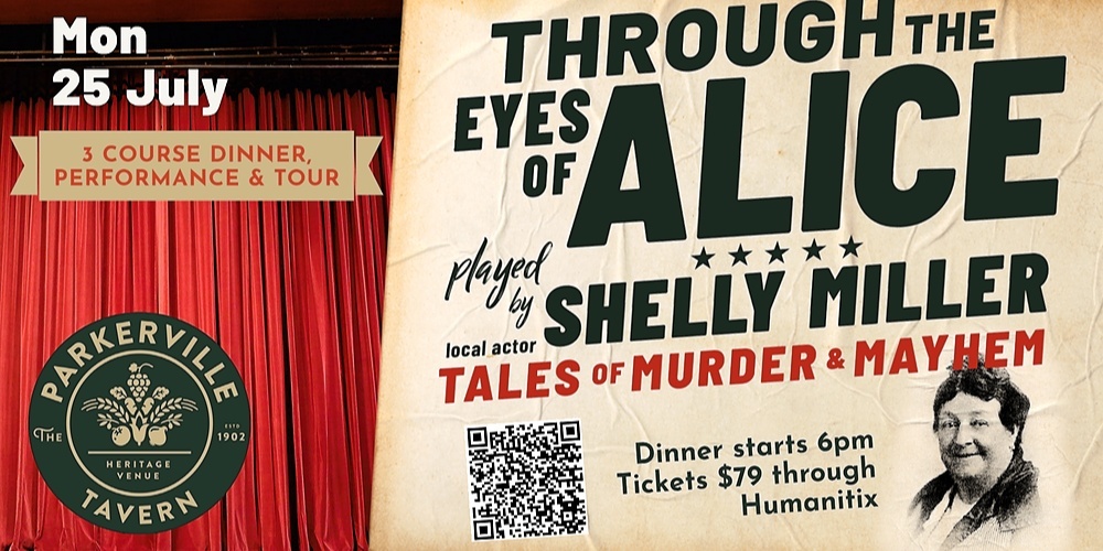 Through the Eyes of Alice, Tales of Murder and Mayhem, Monday 25 July