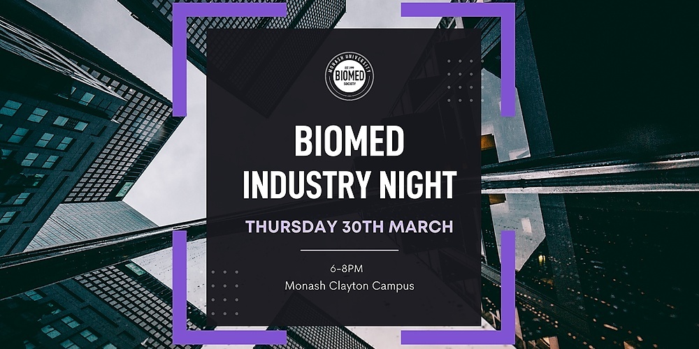 Monash Biomed Society Industry Night