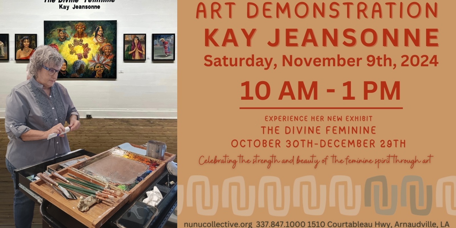 Banner image for Kay Jeansonne Painting Demonstration during The Divine Feminine