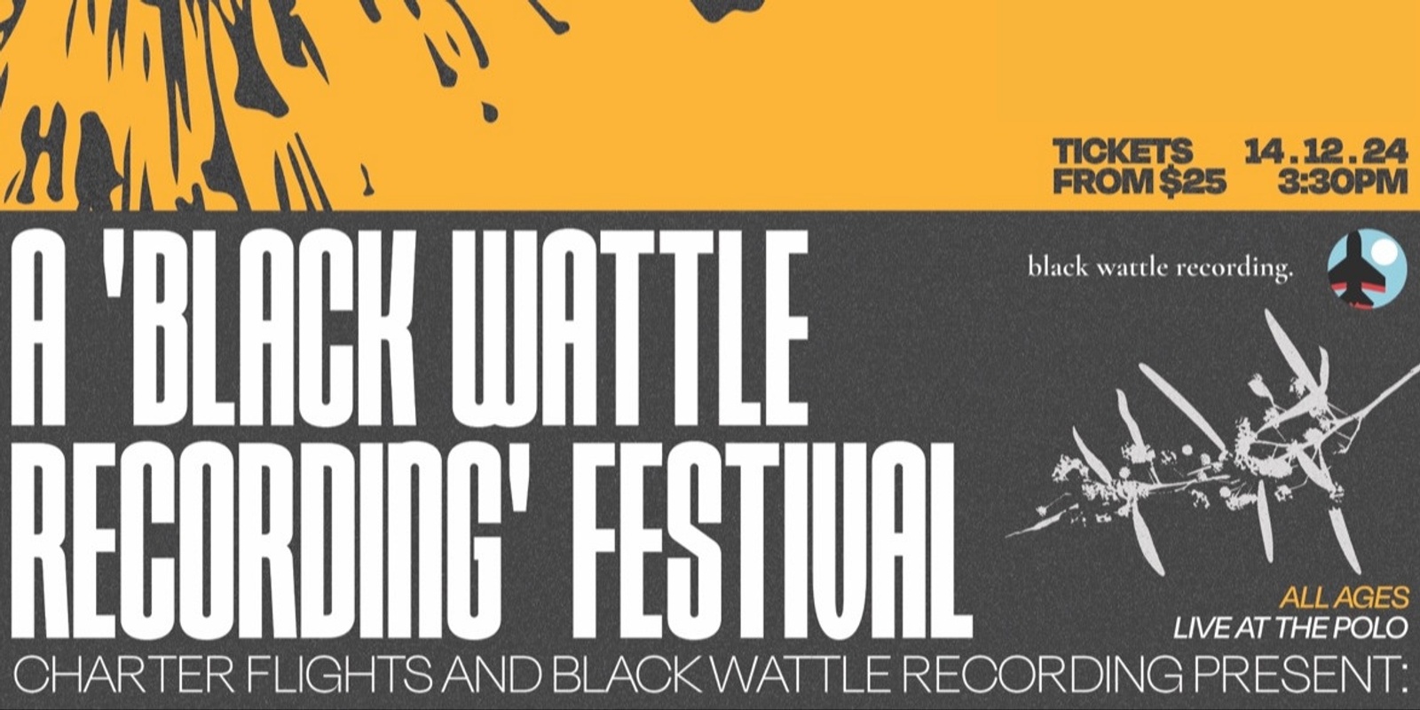 Banner image for Black Wattle Recording Festival