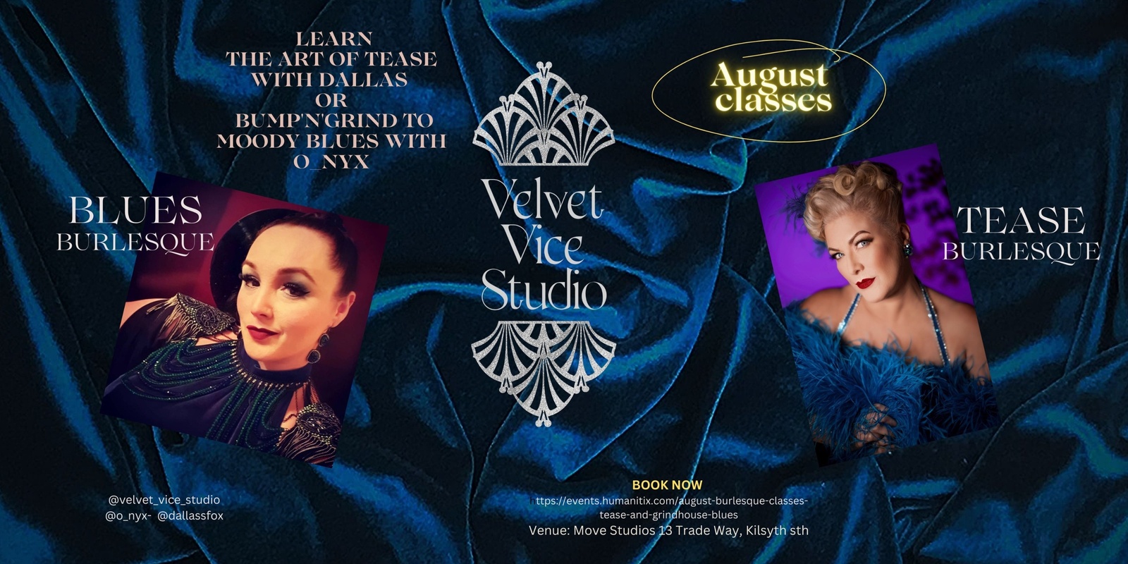 Banner image for Burlesque Classes: Tease & Grindhouse Blues